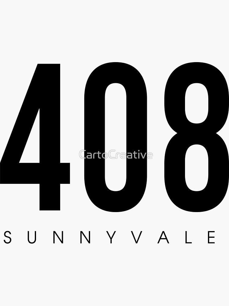 sunnyvale-ca-408-area-code-design-sticker-for-sale-by