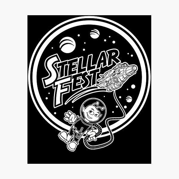 Item preview, Stellar Fest Forever Logo designed and sold by layla-moon.