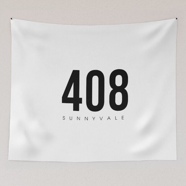 Item preview, Sunnyvale, CA - 408 Area Code design designed and sold by CartoCreative.