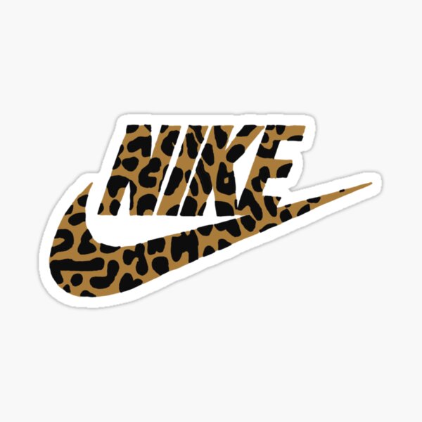 Item preview, Leopard Print Nikes Logo  designed and sold by Shars-creations.