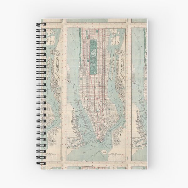 Item preview, Another Vintage NYC Map from 1901 designed and sold by abbazabba.