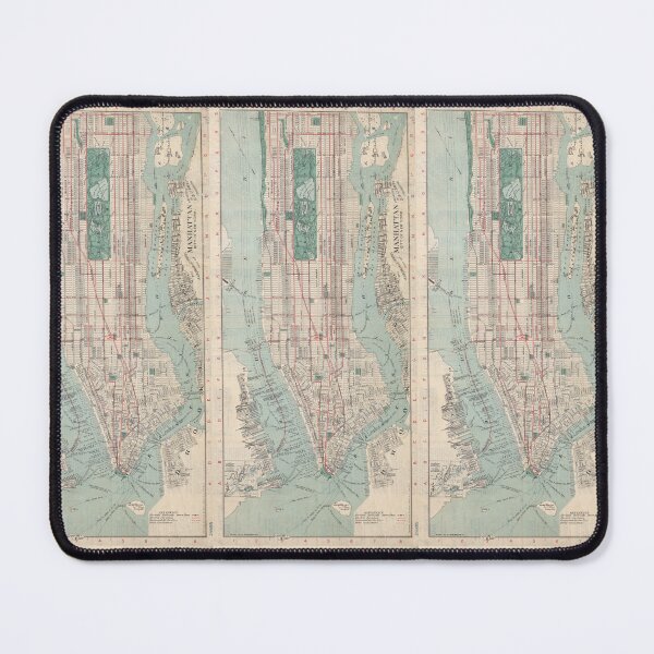 Item preview, Another Vintage NYC Map from 1901 designed and sold by abbazabba.