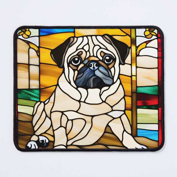 Item preview, Glass Pug designed and sold by TheBusyBeez.