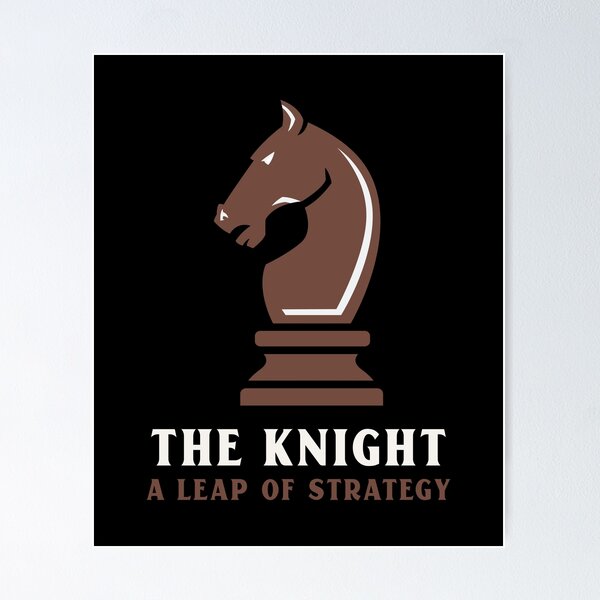 Item preview, The Knight: A Leap of Strategy designed and sold by CaseysTeeParty.