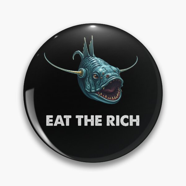 Item preview, Anglerfish Each the Rich - Funny Anglerfish Lover  designed and sold by Smix Pixels.