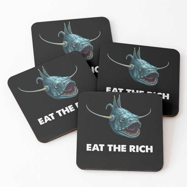 Item preview, Anglerfish Each the Rich - Funny Anglerfish Lover  designed and sold by Smix Pixels.