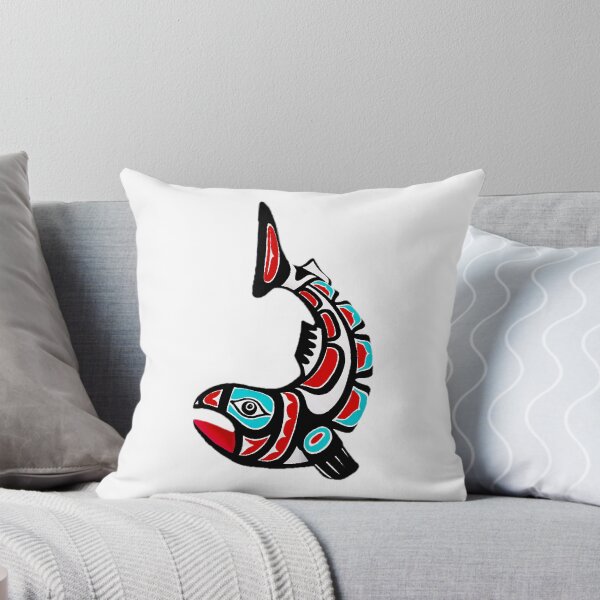 Item preview, Native Salmon Symbol designed and sold by ViaARTfactory.