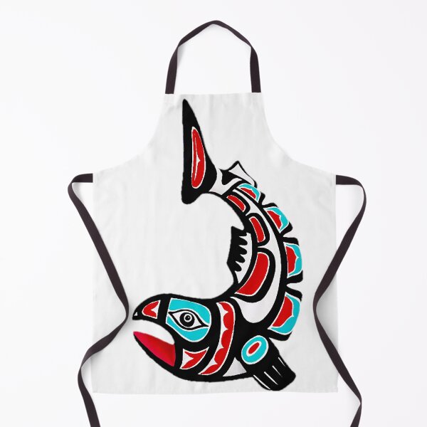 Item preview, Native Salmon Symbol designed and sold by ViaARTfactory.