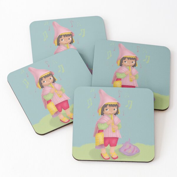 Item preview, Interpretation of the work "Peruvian boy with flute" by Mary Blair designed and sold by Mabef.