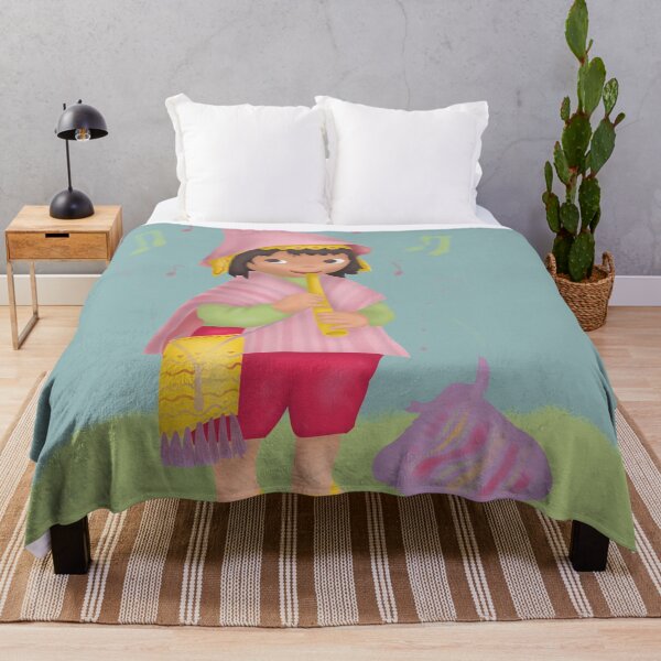 Item preview, Interpretation of the work "Peruvian boy with flute" by Mary Blair designed and sold by Mabef.