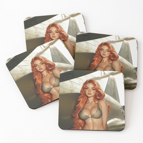Item preview, Redhead jet fighter designed and sold by TheOosh.