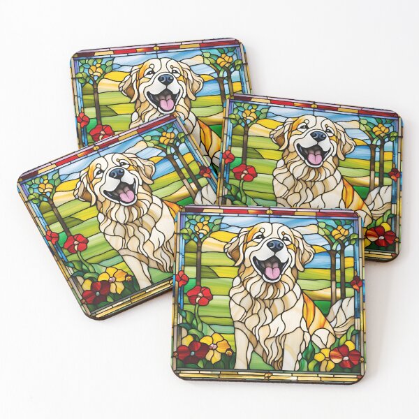 Item preview, Glass Golden Lab designed and sold by TheBusyBeez.