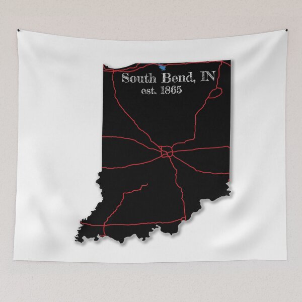Item preview, South Bend, IN designed and sold by PhilbonianDezin.
