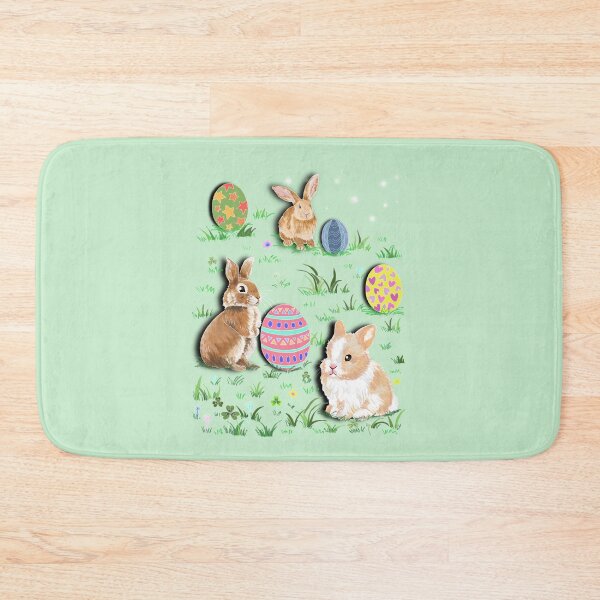 Item preview, Easter bunny and eggs designed and sold by Mijinart.