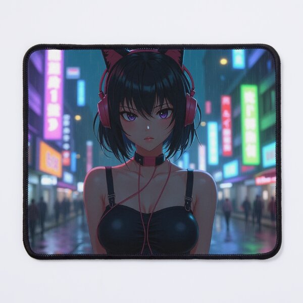 Item preview, Phonk Beats and Cyberpunk Streets Girl designed and sold by brendanre.