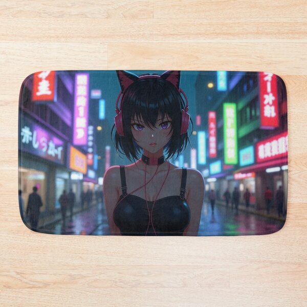 Item preview, Phonk Beats and Cyberpunk Streets Girl designed and sold by brendanre.