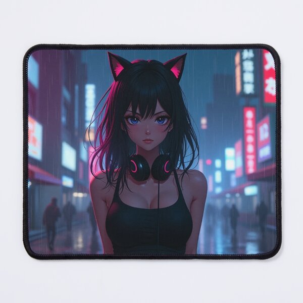 Item preview, Phonk Beats and Cyberpunk Streets Girl designed and sold by brendanre.