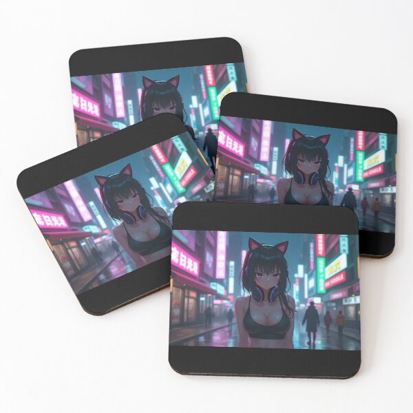 Item preview, Phonk Beats and Cyberpunk Streets Girl designed and sold by brendanre.