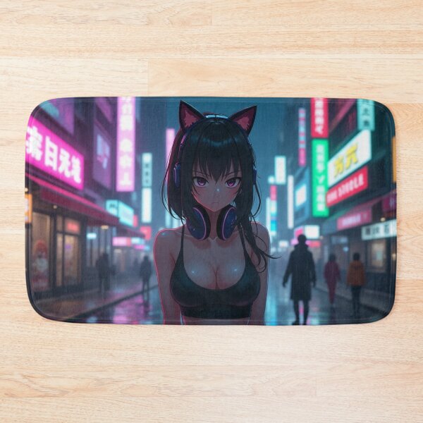 Item preview, Phonk Beats and Cyberpunk Streets Girl designed and sold by brendanre.