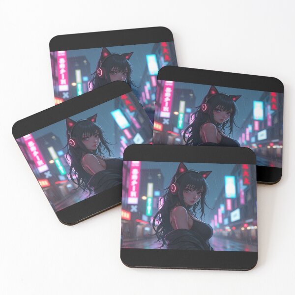Item preview, Phonk Beats and Cyberpunk Streets Girl designed and sold by brendanre.