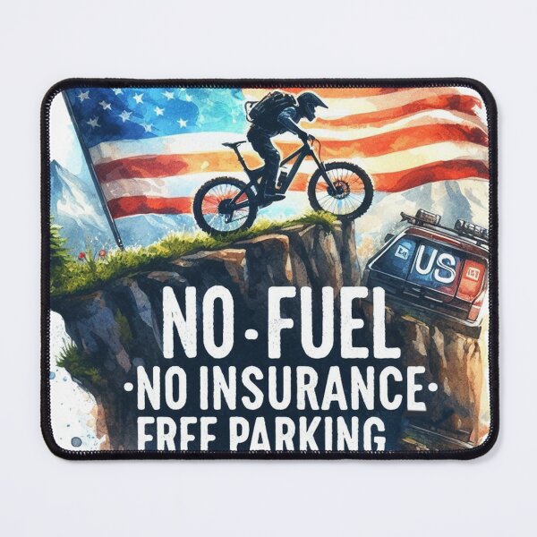 Item preview, Mountain Biking, No fuel No insurance Free parking Mountain Biking designed and sold by erkinmaddison.