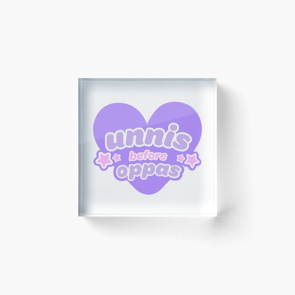 Item preview, Unnis Before Oppas Purple designed and sold by ChiyuStudio.