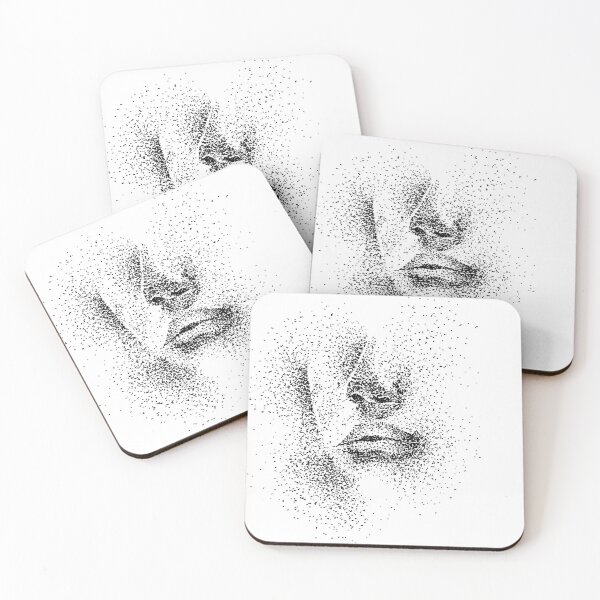 Item preview, Pointillism Face designed and sold by NivyasArtistry.