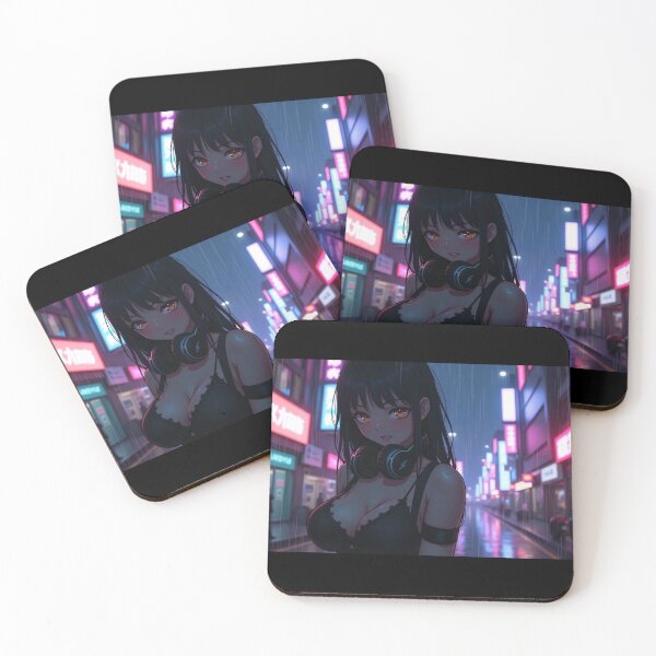 Item preview, Phonk Beats and Cyberpunk Streets Girl designed and sold by brendanre.