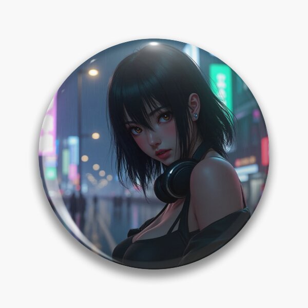 Item preview, Phonk Beats and Cyberpunk Streets Girl designed and sold by brendanre.