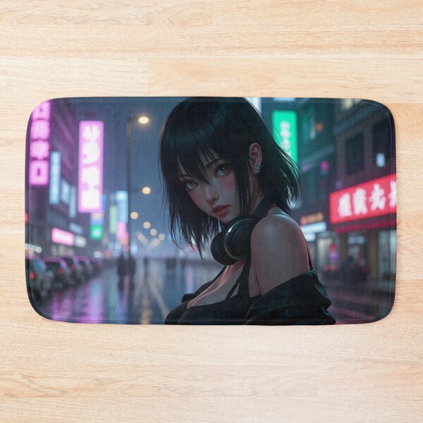 Item preview, Phonk Beats and Cyberpunk Streets Girl designed and sold by brendanre.