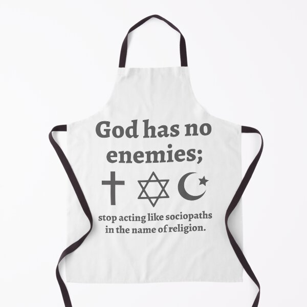 Item preview, God has no enemies. designed and sold by Rachel the Artist .