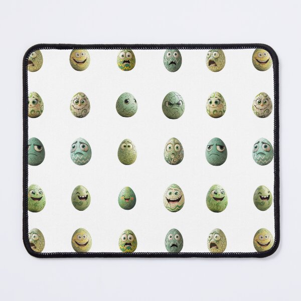 Item preview, Chibi Easter Egg Stickers – Green Edition – 16 Unique Designs for Your Spring Celebration designed and sold by sabantha.