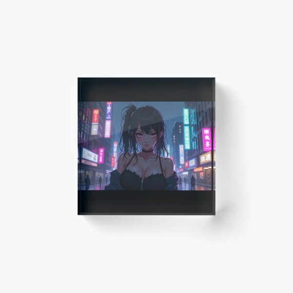 Item preview, Phonk Beats and Cyberpunk Streets Girl designed and sold by brendanre.