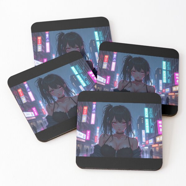 Item preview, Phonk Beats and Cyberpunk Streets Girl designed and sold by brendanre.