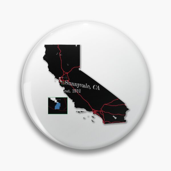 Item preview, Sunnyvale, CA designed and sold by PhilbonianDezin.