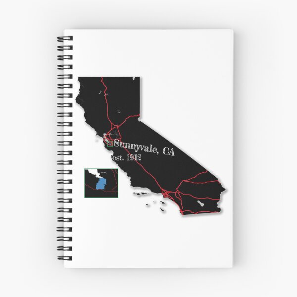 Item preview, Sunnyvale, California designed and sold by PhilbonianDezin.