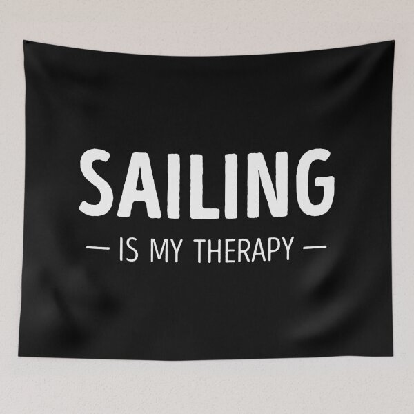 Item preview, Sailing Is My Therapy Funny Sailing Lover designed and sold by RareBunny.