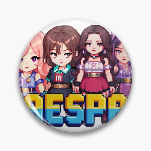 Item preview, Kpop Group Aespa Pixel Art designed and sold by Cargo CrewTees.
