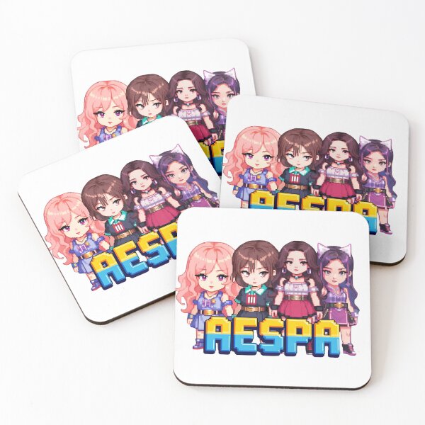 Item preview, Kpop Group Aespa Pixel Art designed and sold by Cargo CrewTees.