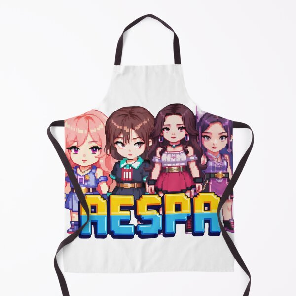 Item preview, Kpop Group Aespa Pixel Art designed and sold by Cargo CrewTees.