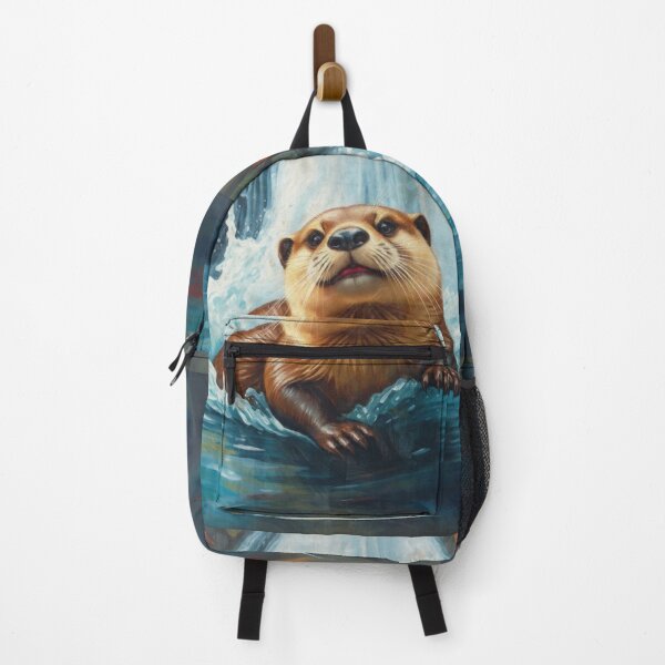 Item preview, Young River Otter and Water-Fall designed and sold by Skye Ryan-Evans.