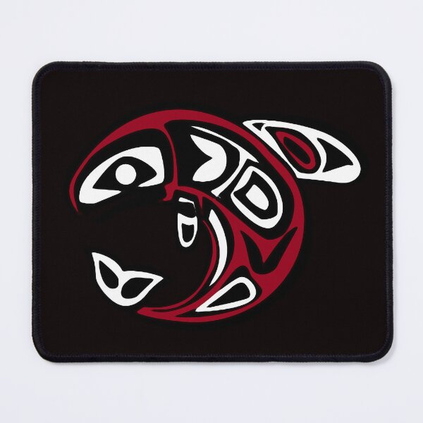 Item preview, Native Salmon Symbol designed and sold by ViaARTfactory.