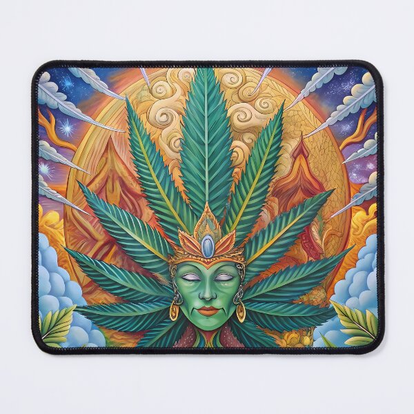 Item preview, Bruce Banner Cannabis Leaf Illustrations Weed Art Colorful designed and sold by ART ATTACK ZONE.