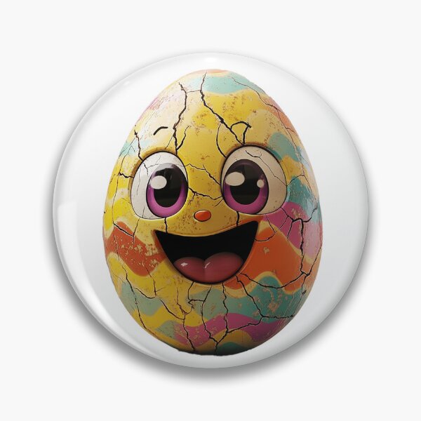 Item preview, Chibi Easter Egg Stickers – Colorful Edition – 16 Vibrant Designs for Your Spring Celebration designed and sold by sabantha.