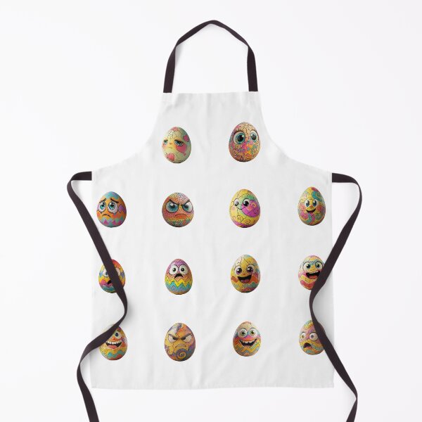 Item preview, Chibi Easter Egg Stickers – Colorful Edition – 16 Vibrant Designs for Your Spring Celebration designed and sold by sabantha.