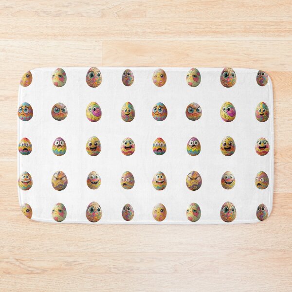 Item preview, Chibi Easter Egg Stickers – Colorful Edition – 16 Vibrant Designs for Your Spring Celebration designed and sold by sabantha.