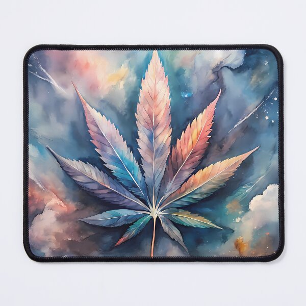 Item preview, Lemon Haze Cannabis Leaf Illustrations Weed Art Colorful designed and sold by ART ATTACK ZONE.