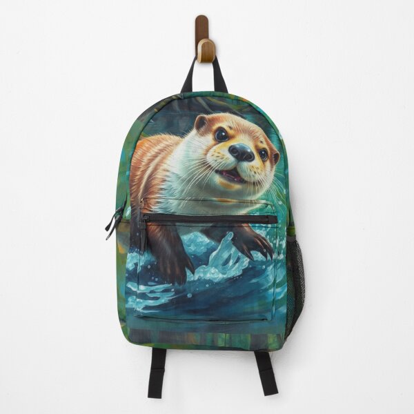 Artikelvorschau, Otter im Wasser entworfen und verkauft von Skye Ryan-Evans.