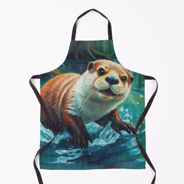 Artikelvorschau, Otter im Wasser entworfen und verkauft von Skye Ryan-Evans.