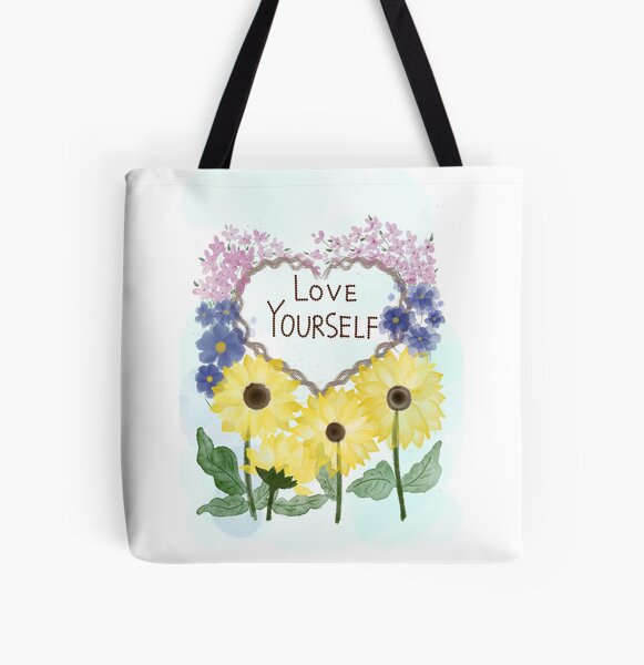 Artikel-Vorschau von Florale Selbstliebe-Illustration, designt und verkauft von PrajaktaPathak.
